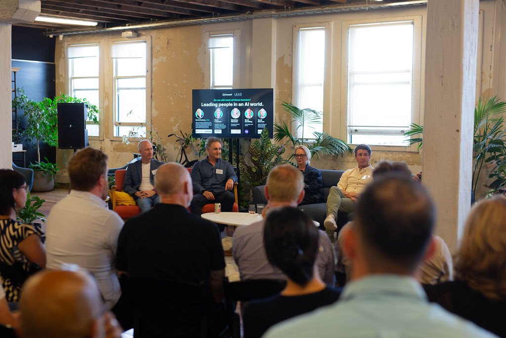 LEAD Executive Search AI Leadership event - Leading in an AI world