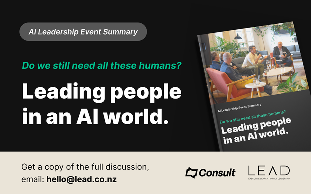 LEAD Executive Search AI Leadership event