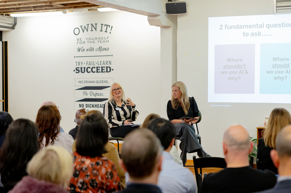 Where shouldn't we use AI - AI Leadership Event - LEAD Executive Search